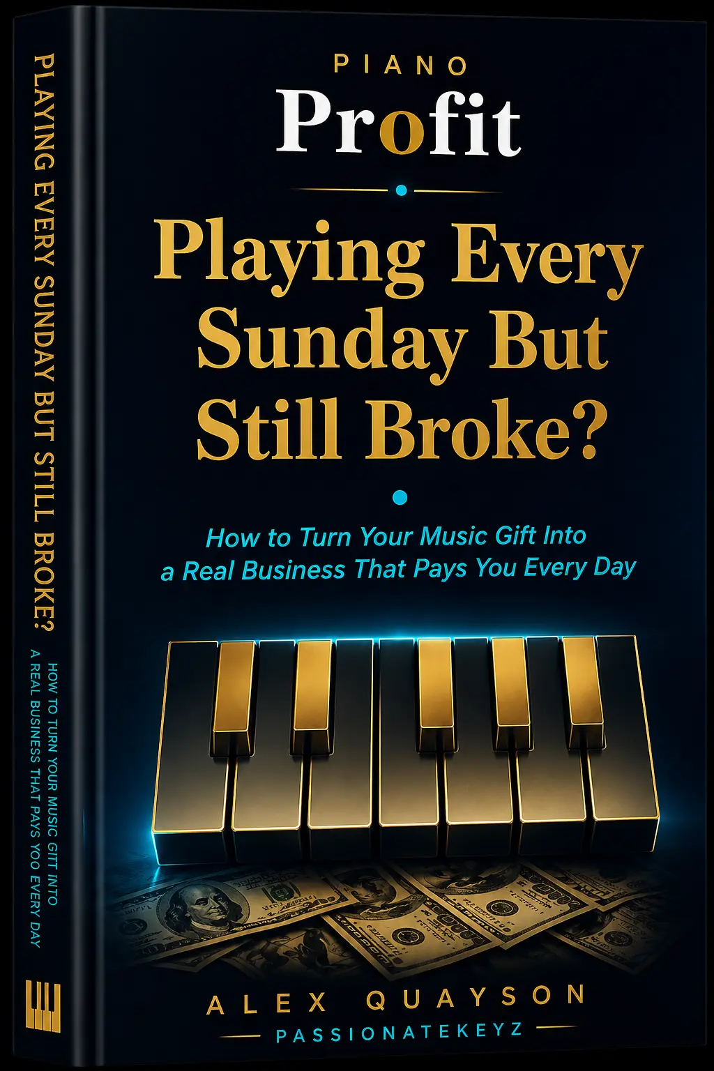 Playing Every Sunday But Still Broke? — PianoProfit Book
